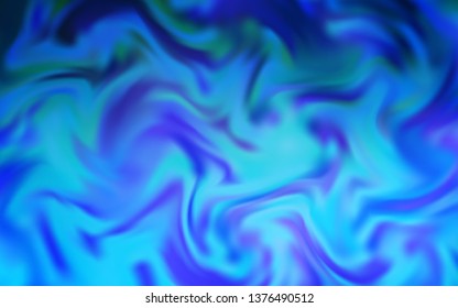 Light BLUE vector blurred template. An elegant bright illustration with gradient. Elegant background for a brand book.