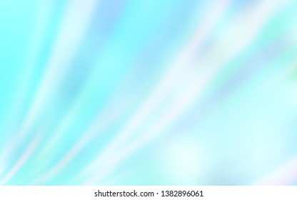Light BLUE vector blurred template. Creative illustration in halftone style with gradient. Completely new design for your business.