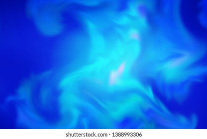 Light BLUE vector blurred template. Abstract colorful illustration with gradient. New design for your business.