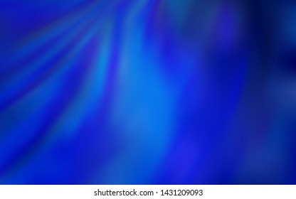 Light BLUE vector blurred template. Colorful illustration in abstract style with gradient. Elegant background for a brand book.