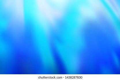 Light BLUE vector blurred template. Shining colored illustration in smart style. Background for a cell phone.