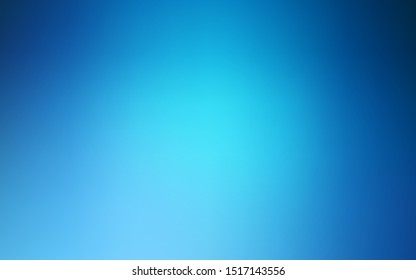 Light BLUE vector blurred template. An elegant bright illustration with gradient. The best blurred design for your business.