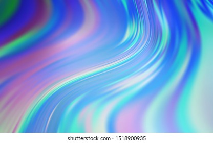 Light BLUE vector blurred template. An elegant bright illustration with gradient. Elegant background for a brand book.