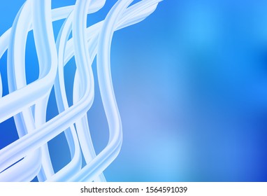 Light BLUE vector blurred template. Shining colorful illustration in smart style. New style for your business design.