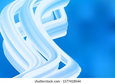 Light BLUE vector blurred template. Modern abstract illustration with gradient. Background for designs.
