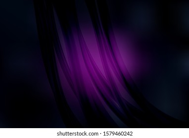 Light BLUE vector blurred template. Glitter abstract illustration with gradient design. New style for your business design.