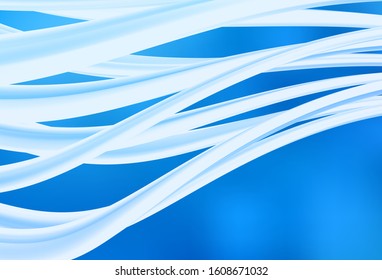 Light BLUE vector blurred template. New colored illustration in blur style with gradient. New way of your design.