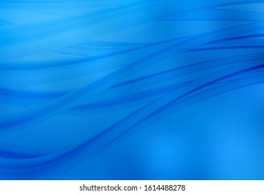 Light BLUE vector blurred template. Creative illustration in halftone style with gradient. Smart design for your work.