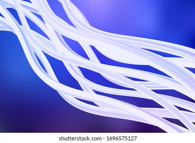 Light BLUE vector blurred template. New colored illustration in blur style with gradient. New design for your business.