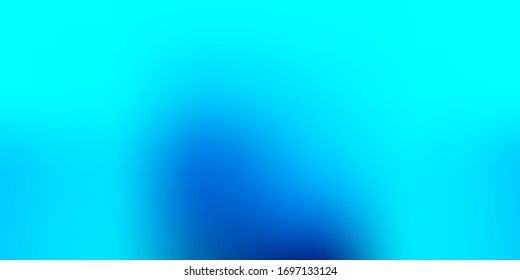 Light BLUE vector blurred template. Colorful illustration with gradient in abstract style. Landing pages design.
