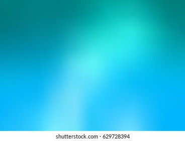 Light blue vector blurred template. Creative illustration in halftone style with gradient. The textured pattern can be used for background.