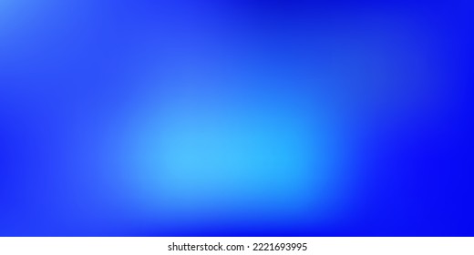 Light BLUE vector blurred texture. Colorful gradient abstract illustration in blur style. Wallpaper for your web apps.