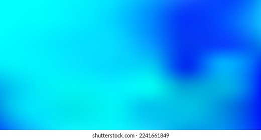 Light blue vector blurred texture. Abstract colorful illustration with blur gradient. Modern design for your apps.
