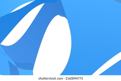 Light BLUE vector blurry arched template. blurred geometric sample with gradient.  The best blurred design for your business.