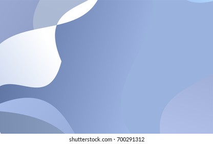 Light BLUE vector blurry arched template. Shining illustration, which consist of blurred lines. The textured pattern can be used for background.