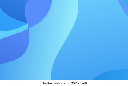 Light BLUE vector blurry arched background. An elegant bright illustration with gradient. A completely new design for your business.