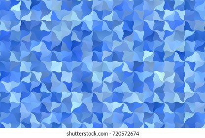 Light BLUE vector blurry arched pattern. Brand-new colored illustration in blurry style with gradient. The pattern of blurred lines for your business design.