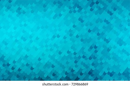 Light BLUE vector blurry arched background. Glitter abstract illustration with wry lines. The template can be used as a background for cell phones.