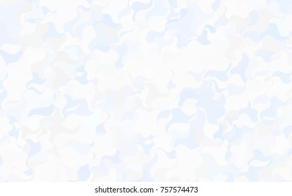 Light BLUE vector blurry arched background. Shining crooked illustration in a brand-new style. The completely new template can be used for your brand book.