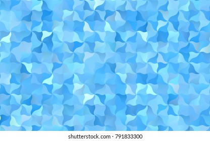 Light BLUE vector blurry arched background. Creative illustration in halftone arched style with gradient. The template can be used as a background for cell phones.