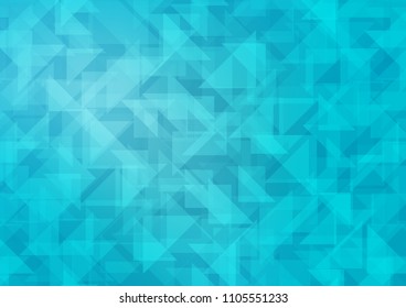 Light BLUE vector blurry hexagon template. Shining colored illustration in a Brand new style. The elegant pattern can be used as part of a brand book.