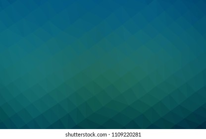 Light BLUE vector blurry hexagon texture. Brand new colored illustration in blurry style with gradient. Brand new style for your business design.
