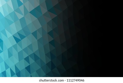 Light BLUE vector blurry hexagon texture. Shining colored illustration in a Brand new style. A completely new design for your business.