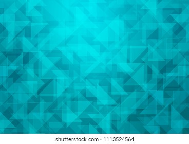 Light BLUE vector blurry hexagon pattern. Shining colored illustration in a Brand new style. The polygonal design can be used for your web site.