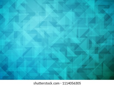 Light BLUE vector blurry hexagon texture. Colorful abstract illustration with gradient. A completely new template for your business design.