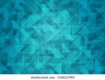 Light BLUE vector blurry hexagon texture. A completely new color illustration in a vague style. A completely new design for your business.
