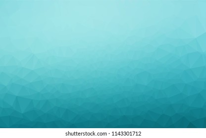 Light BLUE vector blurry hexagon texture. Creative illustration in halftone style with gradient. Triangular pattern for your business design.
