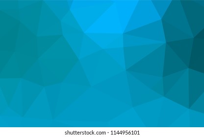 Light BLUE vector blurry hexagon texture. Shining colored illustration in a Brand new style. Brand new style for your business design.