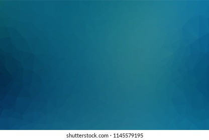 Light BLUE vector blurry hexagon template. A vague abstract illustration with gradient. Brand new design for your business.