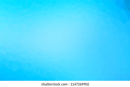 Light BLUE vector blurry hexagon texture. An elegant bright illustration with gradient. The template can be used as a background for cell phones.