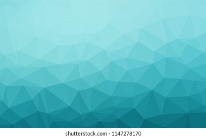 Light BLUE vector blurry hexagon texture. Glitter abstract illustration with an elegant design. The textured pattern can be used for background.