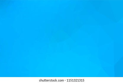 Light BLUE vector blurry hexagon template. An elegant bright illustration with gradient. A completely new template for your business design.