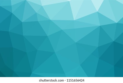 Light BLUE vector blurry hexagon template. Glitter abstract illustration with an elegant design. The elegant pattern can be used as part of a brand book.