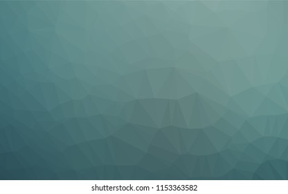 Light BLUE vector blurry hexagon template. Creative illustration in halftone style with gradient. The elegant pattern can be used as part of a brand book.
