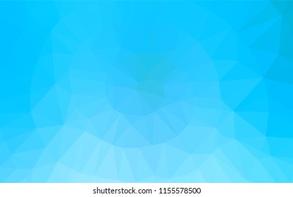 Light BLUE vector blurry hexagon template. Colorful abstract illustration with gradient. Brand new design for your business.