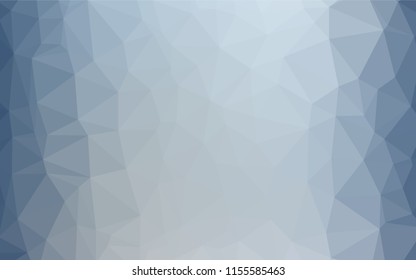 Light BLUE vector blurry hexagon texture. Brand new colored illustration in blurry style with gradient. The completely new template can be used for your brand book.