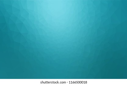 Light BLUE vector blurry hexagon texture. Brand new colored illustration in blurry style with gradient. The elegant pattern can be used as part of a brand book.