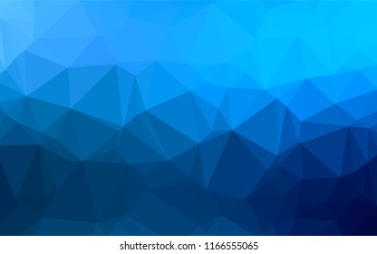 Light BLUE vector blurry hexagon texture. Colorful illustration in abstract style with gradient. A new texture for your design.