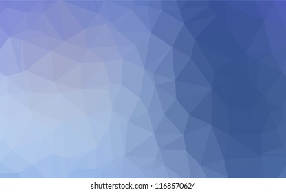Light BLUE vector blurry hexagon texture. Modern geometrical abstract illustration with gradient. Brand new style for your business design.
