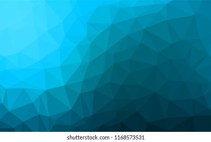 Light BLUE vector blurry hexagon texture. Shining colored illustration in a Brand new style. Brand new design for your business.