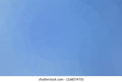Light BLUE vector blurry hexagon pattern. Colorful abstract illustration with gradient. Brand new style for your business design.