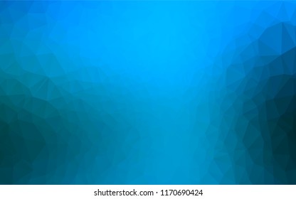 Light BLUE vector blurry hexagon texture. Creative illustration in halftone style with gradient. A new texture for your design.