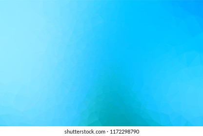 Light BLUE vector blurry hexagon texture. A vague abstract illustration with gradient. The polygonal design can be used for your web site.