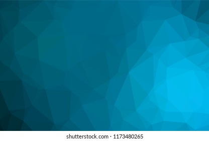 Light BLUE vector blurry hexagon texture. Brand new colored illustration in blurry style with gradient. A completely new design for your business.