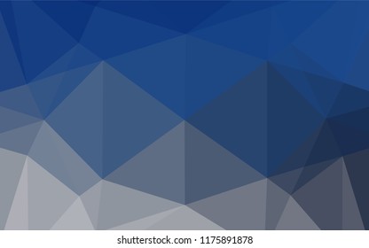 Light BLUE vector blurry hexagon template. An elegant bright illustration with gradient. Brand new design for your business.