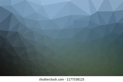 Light BLUE vector blurry hexagon texture. Shining colored illustration in a Brand new style. The textured pattern can be used for background.